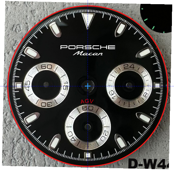 The dial on the diagram