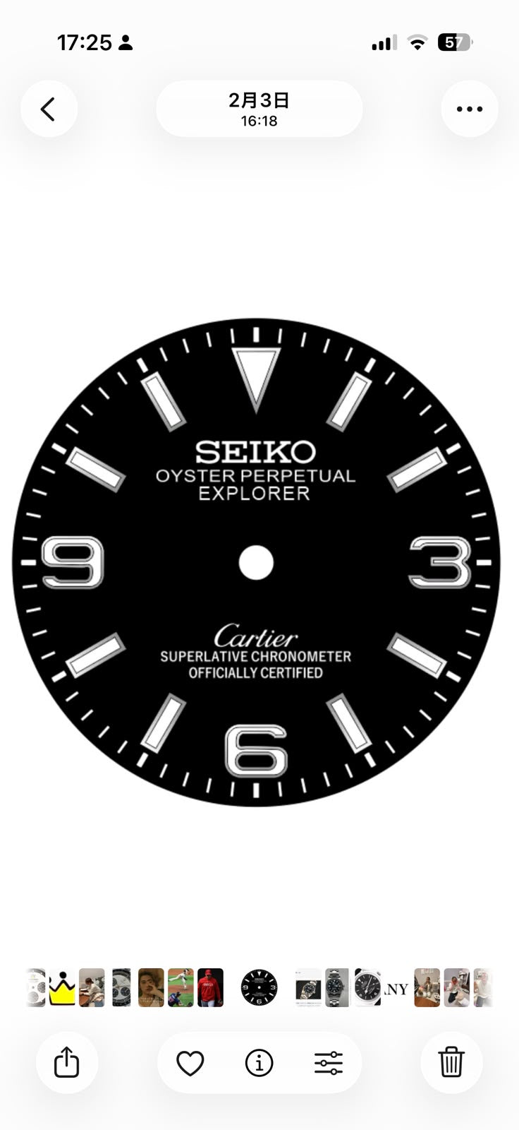10Customized dial