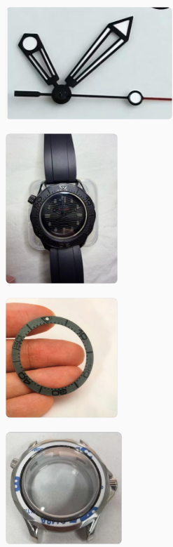 case and white paint dial and hands and bezel