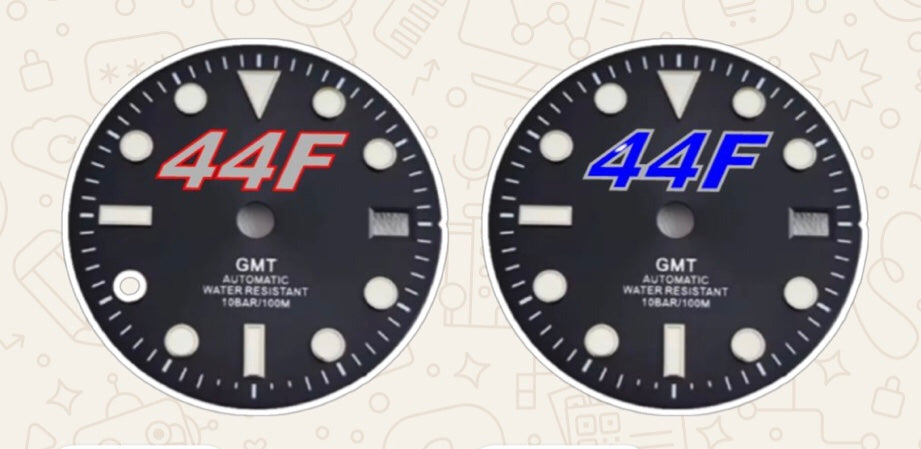 Two custom dial