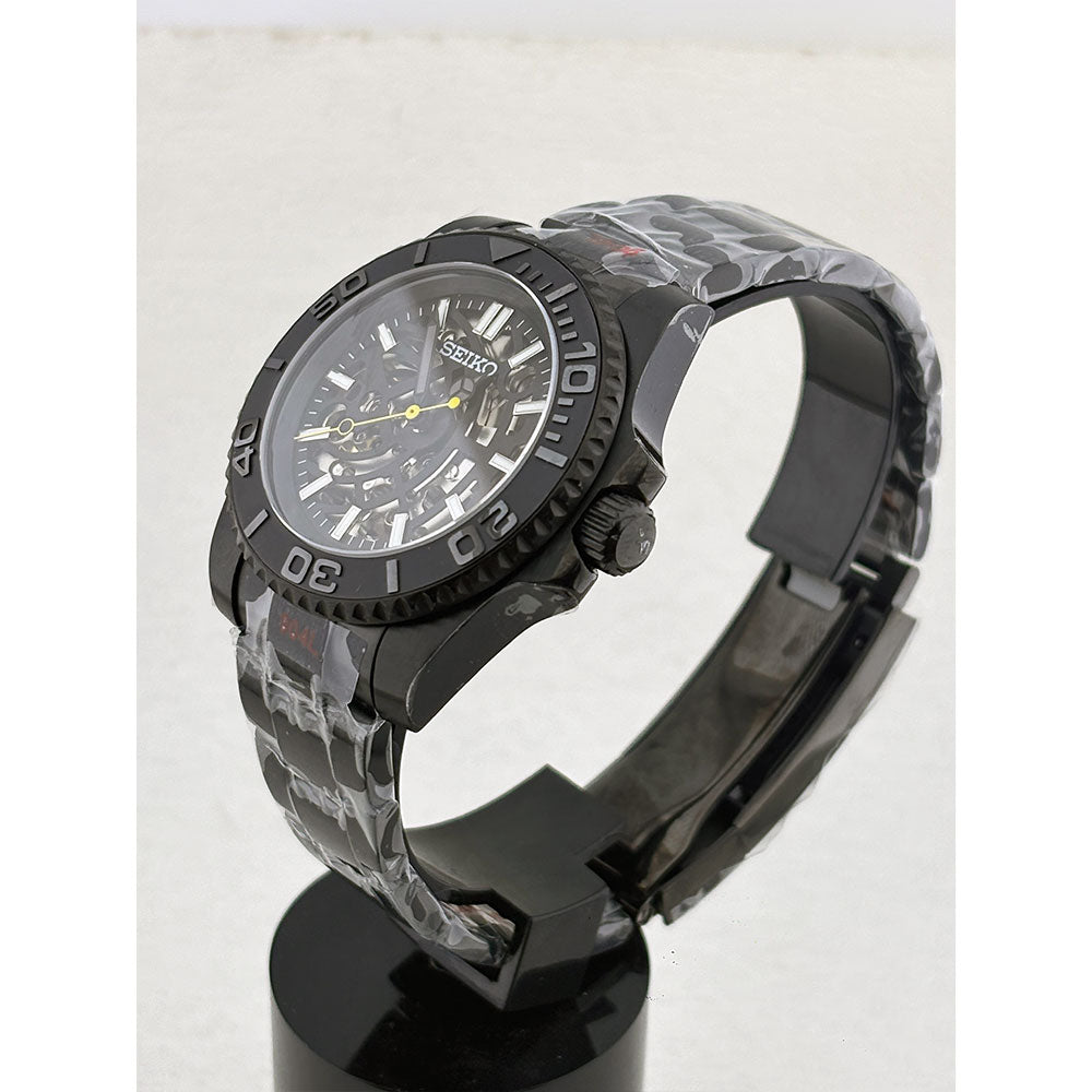 SeikoMod Submariner Black II(Hollow out design)