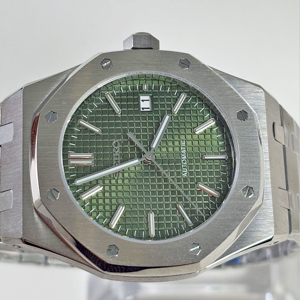SeikoMod Royal Oak Olive Green