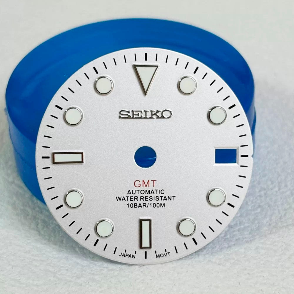 Custom SeikoDial GMT White