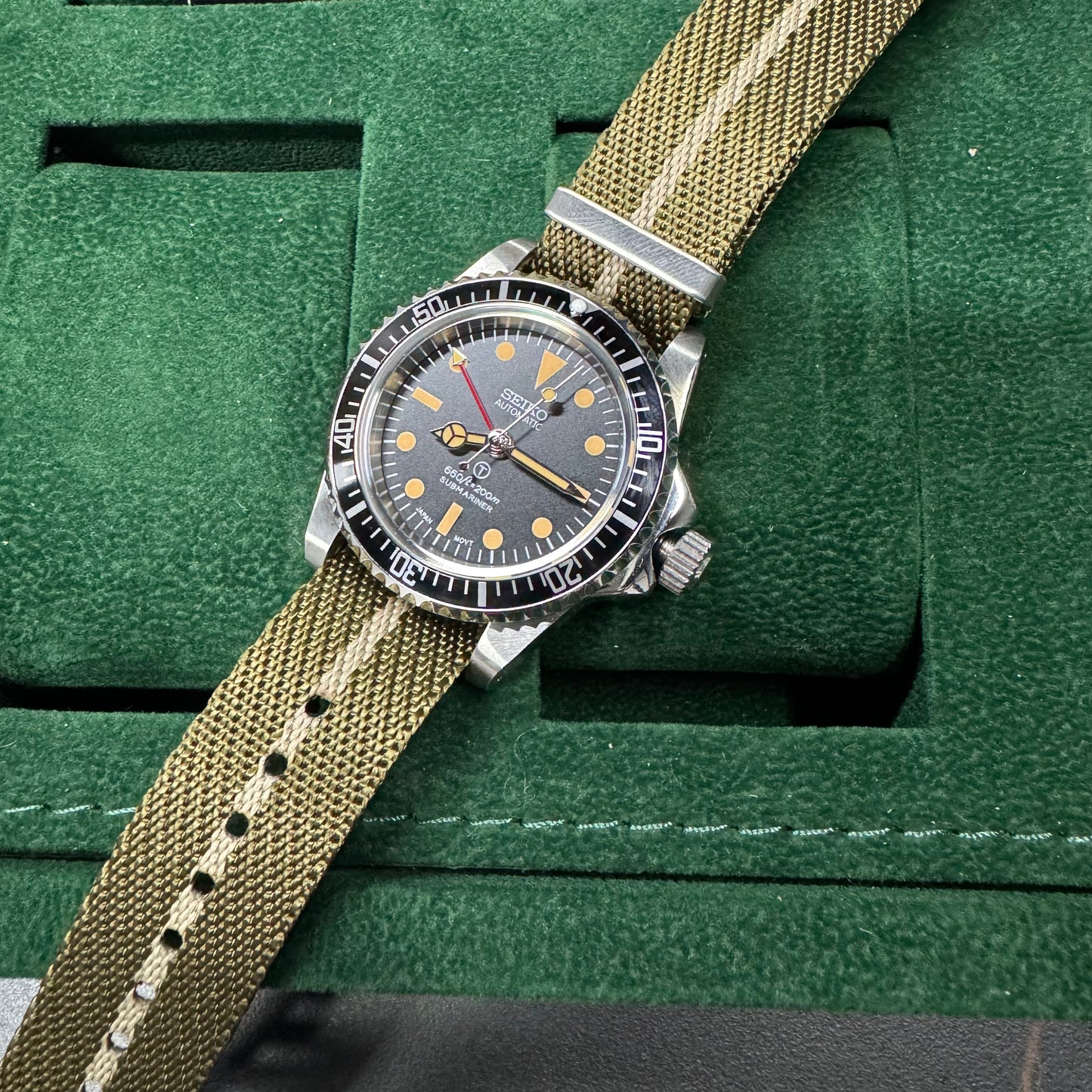 Custom SeikoMilsub Vintage GMT Mod