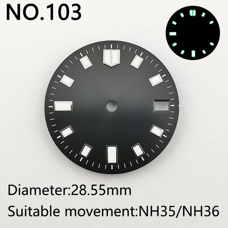 Custom Dial Window nail