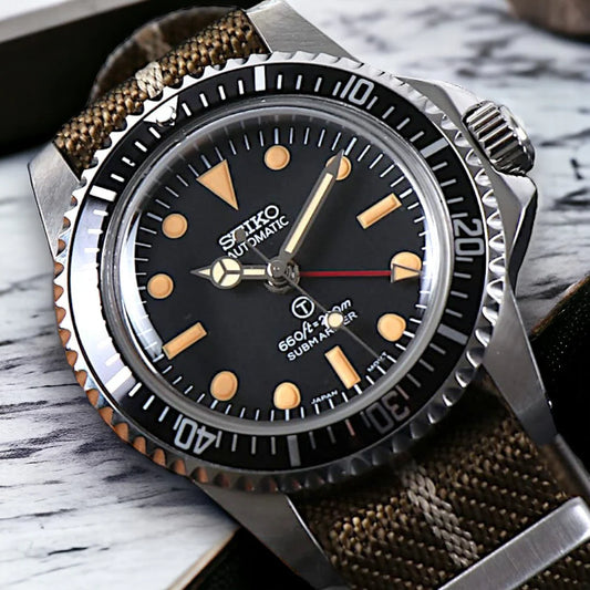 Custom SeikoMilsub Vintage GMT Mod
