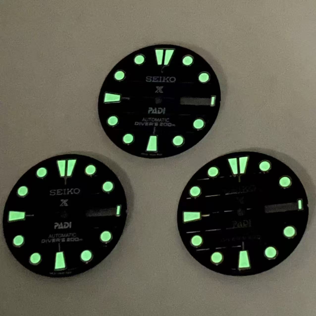 Custom SeikoDial earth shape