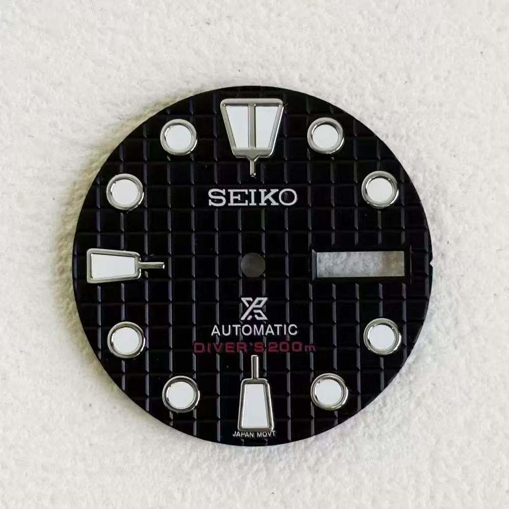 Custom SeikoDial Waffle double calendar