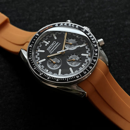 Custom SeikoMod Orange Speed Watch