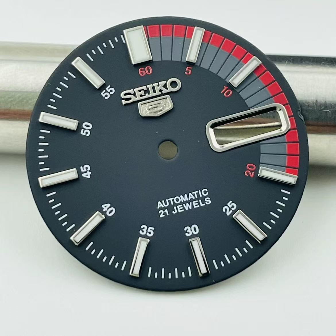 Custom SeikoDia Dual Calendar rainbow