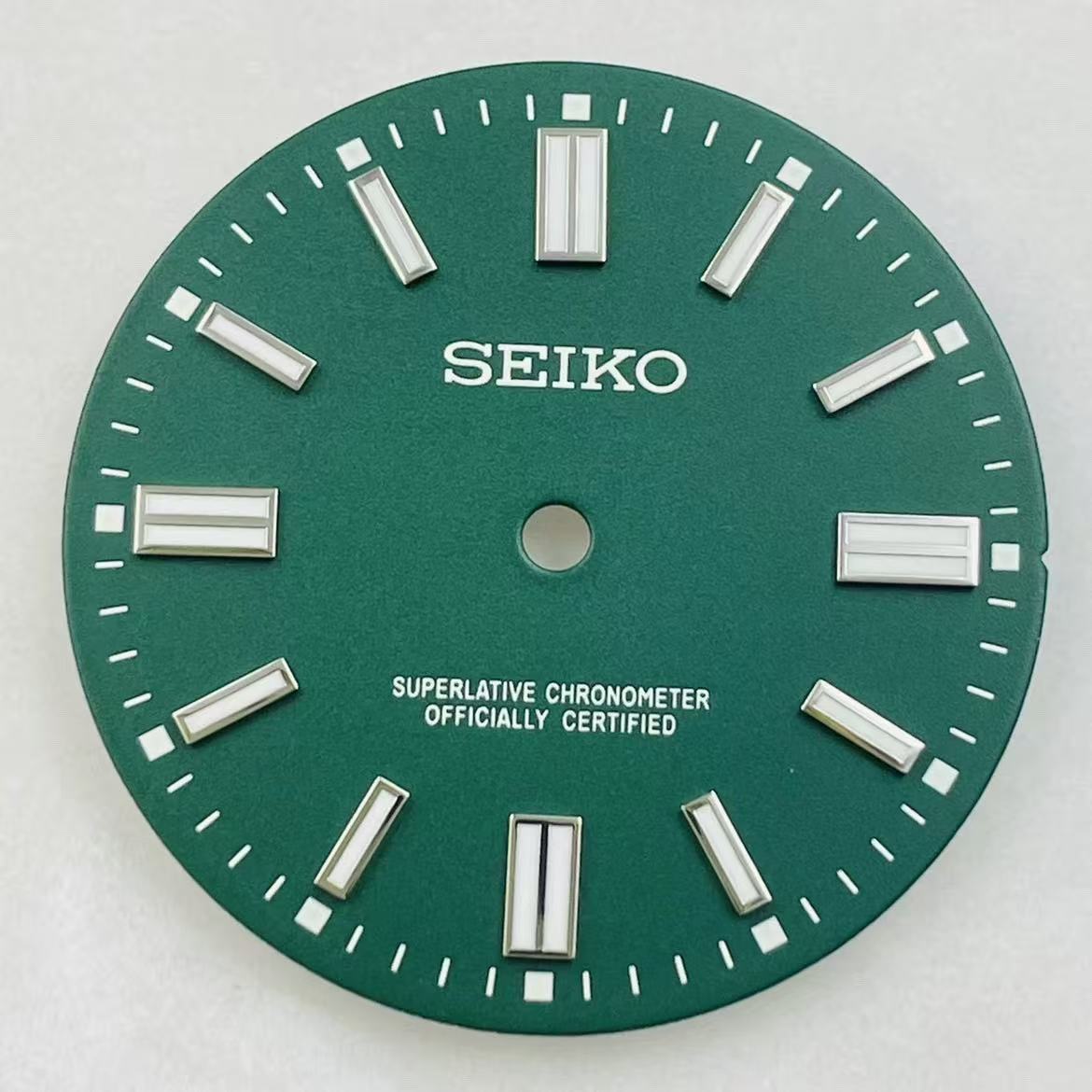 Custom SeikoDial Double vertical nails