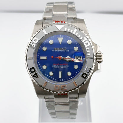 SeikoMod Yacht Master Blue