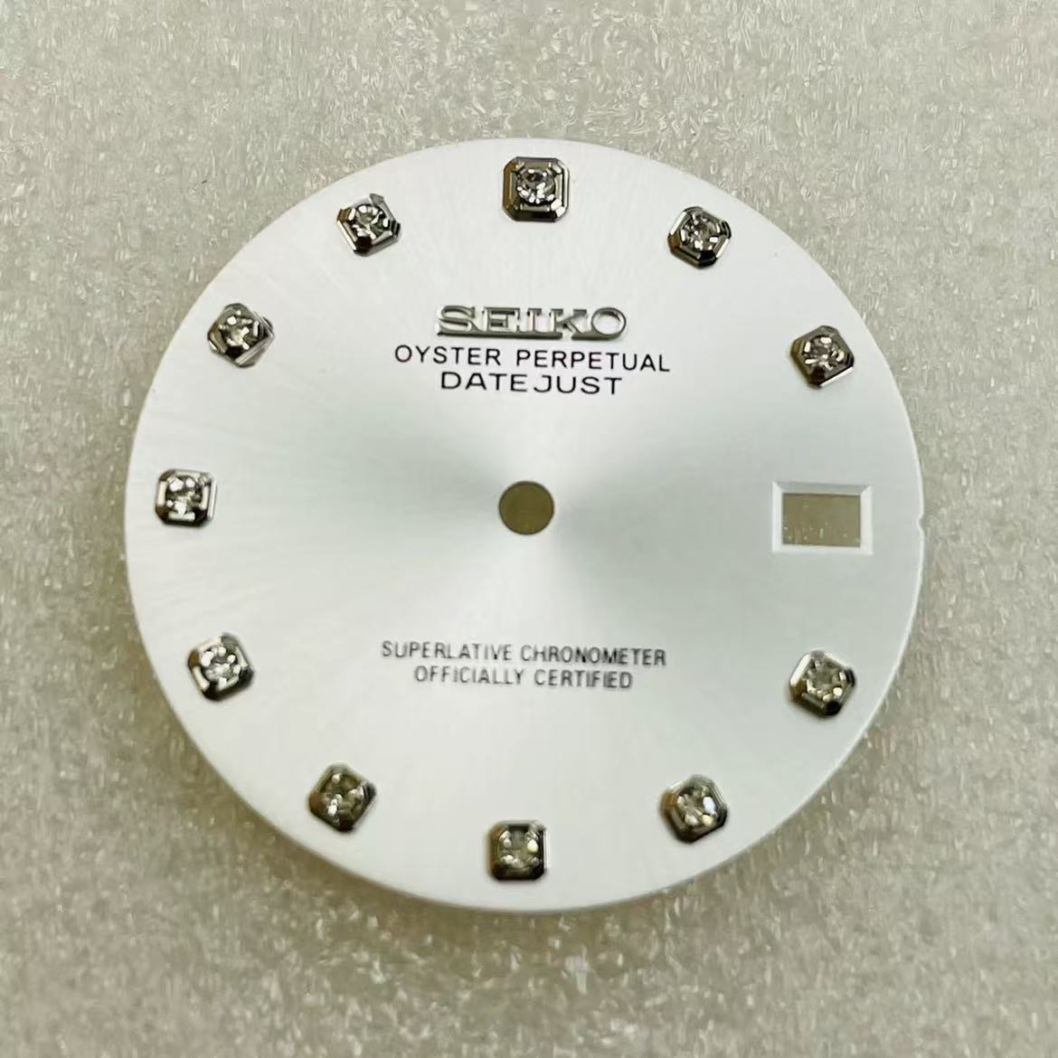 Custom SeikoDial diamond
