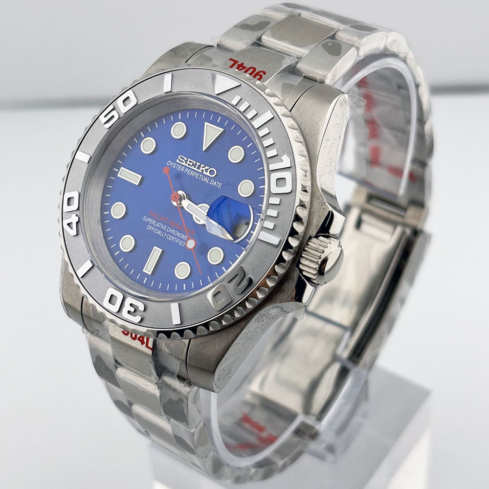 SeikoMod Yacht Master Blue