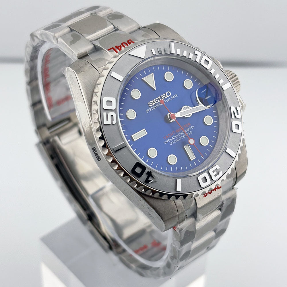 SeikoMod Yacht Master Blue