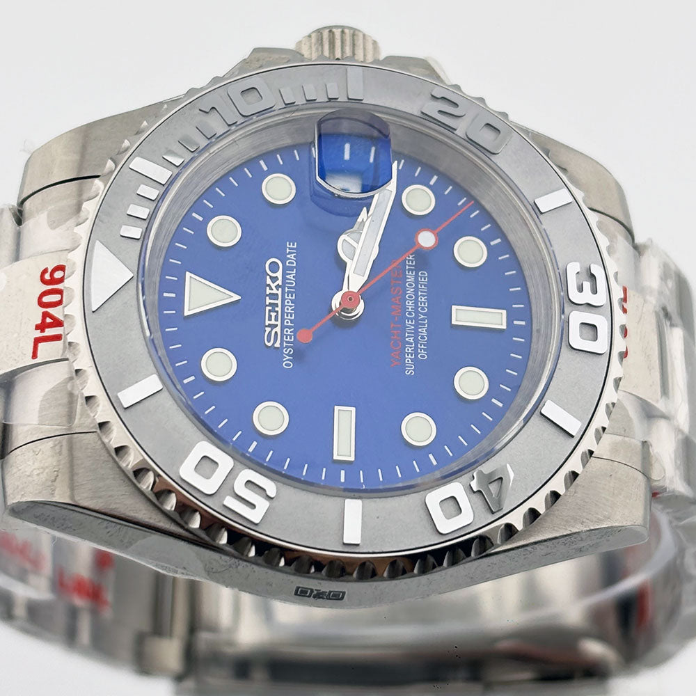 SeikoMod Yacht Master Blue