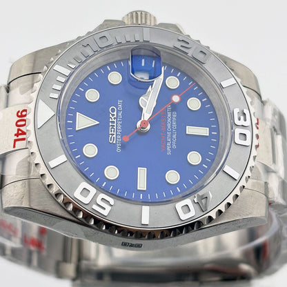 SeikoMod Yacht Master Blue