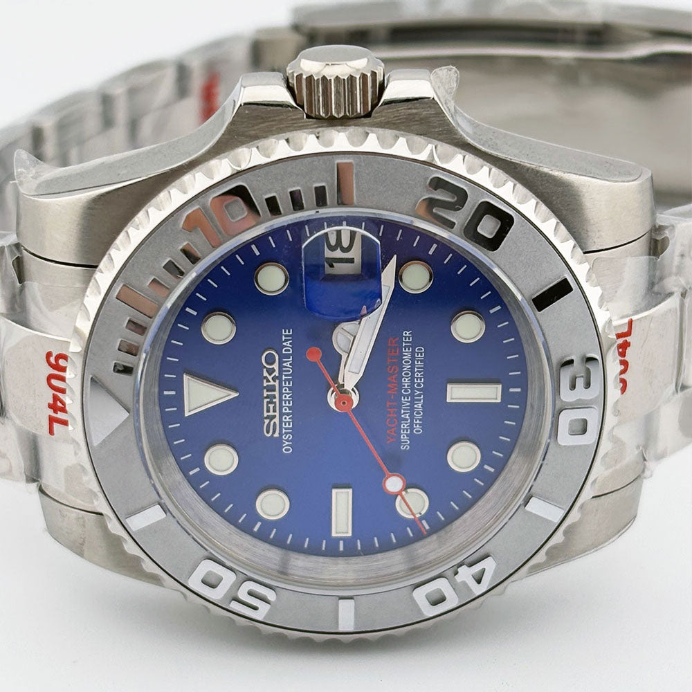 SeikoMod Yacht Master Blue