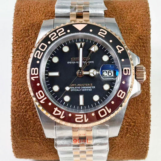 SeikoMod GMT Twotone Coke