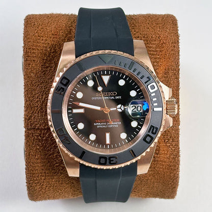 SeikoMod Yacht Master Rose Gold