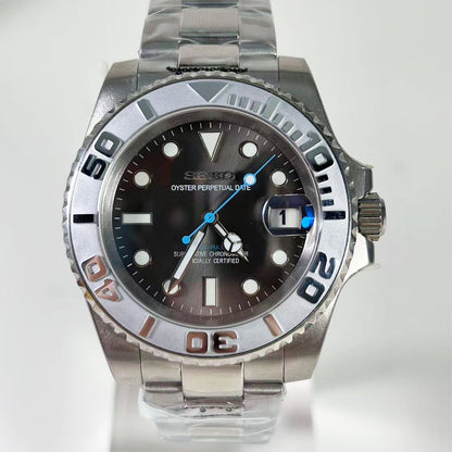 SeikoMod Yacht Master Grey