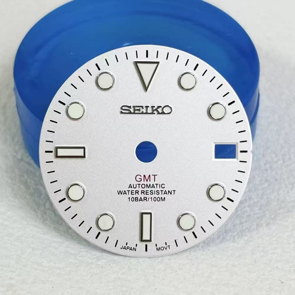 Custom SeikoDial GMT White