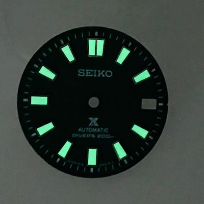 Custom SeikoDial tree grain