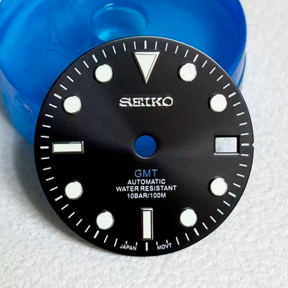 Custom SeikoDial GMT Black