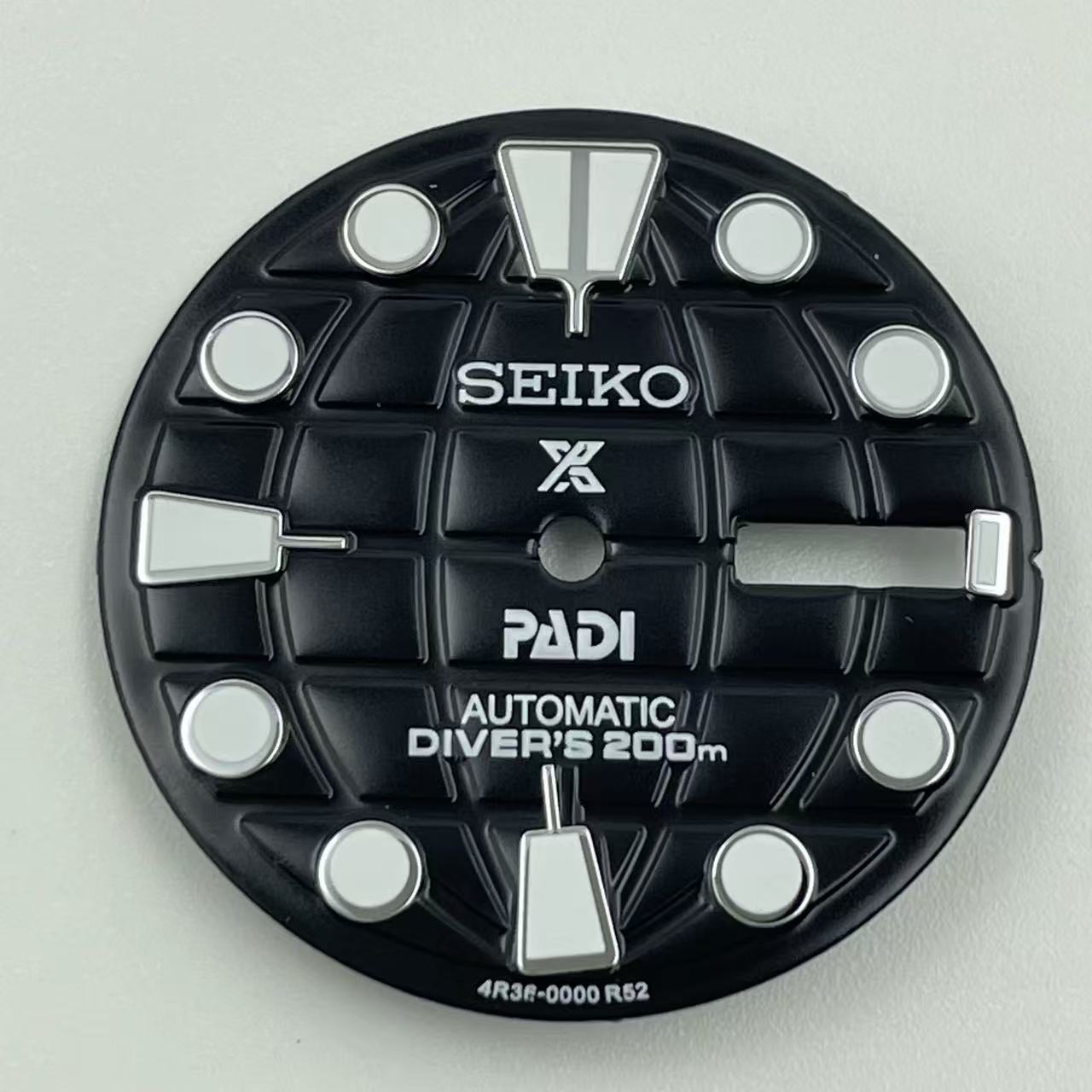 Custom SeikoDial earth shape