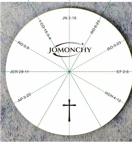 28.5mm sliver Metal patch