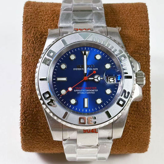 SeikoMod Yacht Master Blue