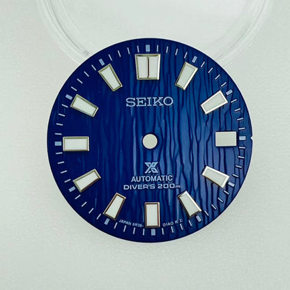 Custom SeikoDial tree grain