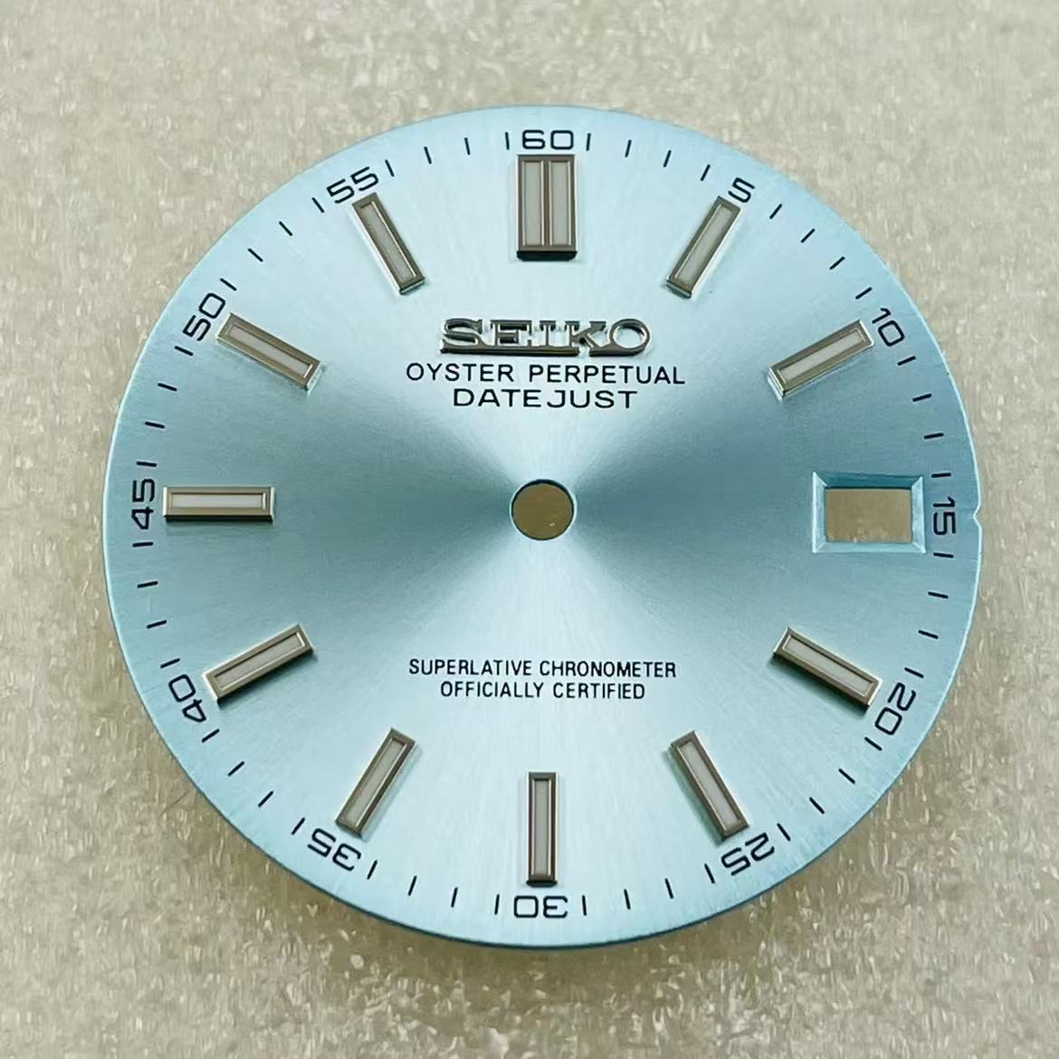 Custom SeikoDial Date just