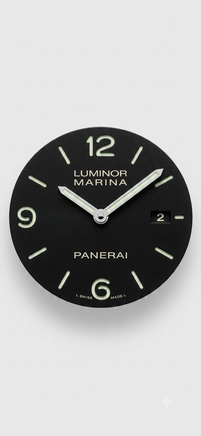 Custom P dial, no hands