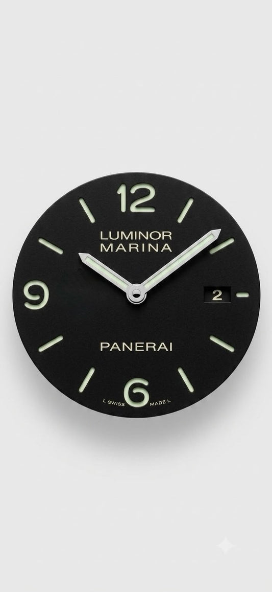 Custom P dial, no hands