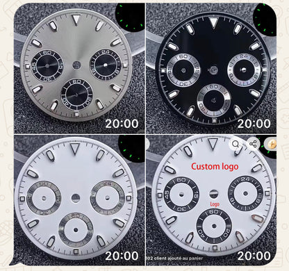 Custom 10 watches, no assembly, 5 rubber straps, 5 steel straps