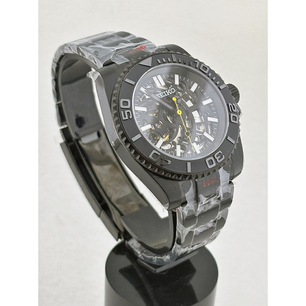 SeikoMod Submariner Black II（Hollow out design）