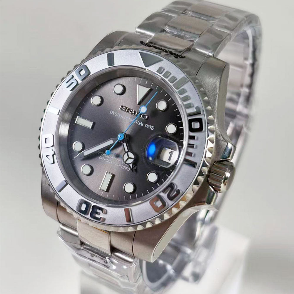 SeikoMod Yacht Master Grey