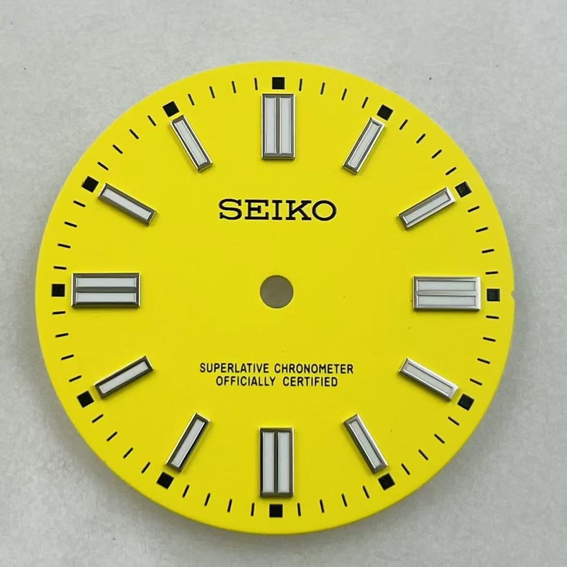 Custom SeikoDial Double vertical nails