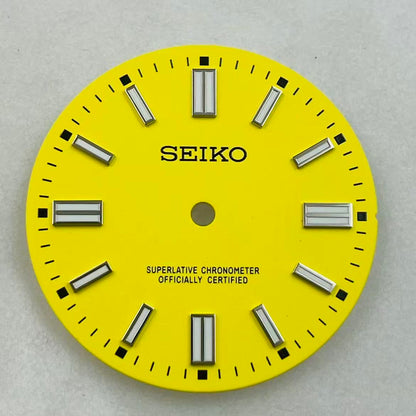 Custom SeikoDial Double vertical nails