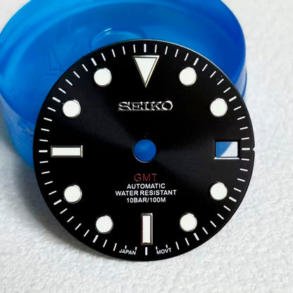 Custom SeikoDial GMT Black