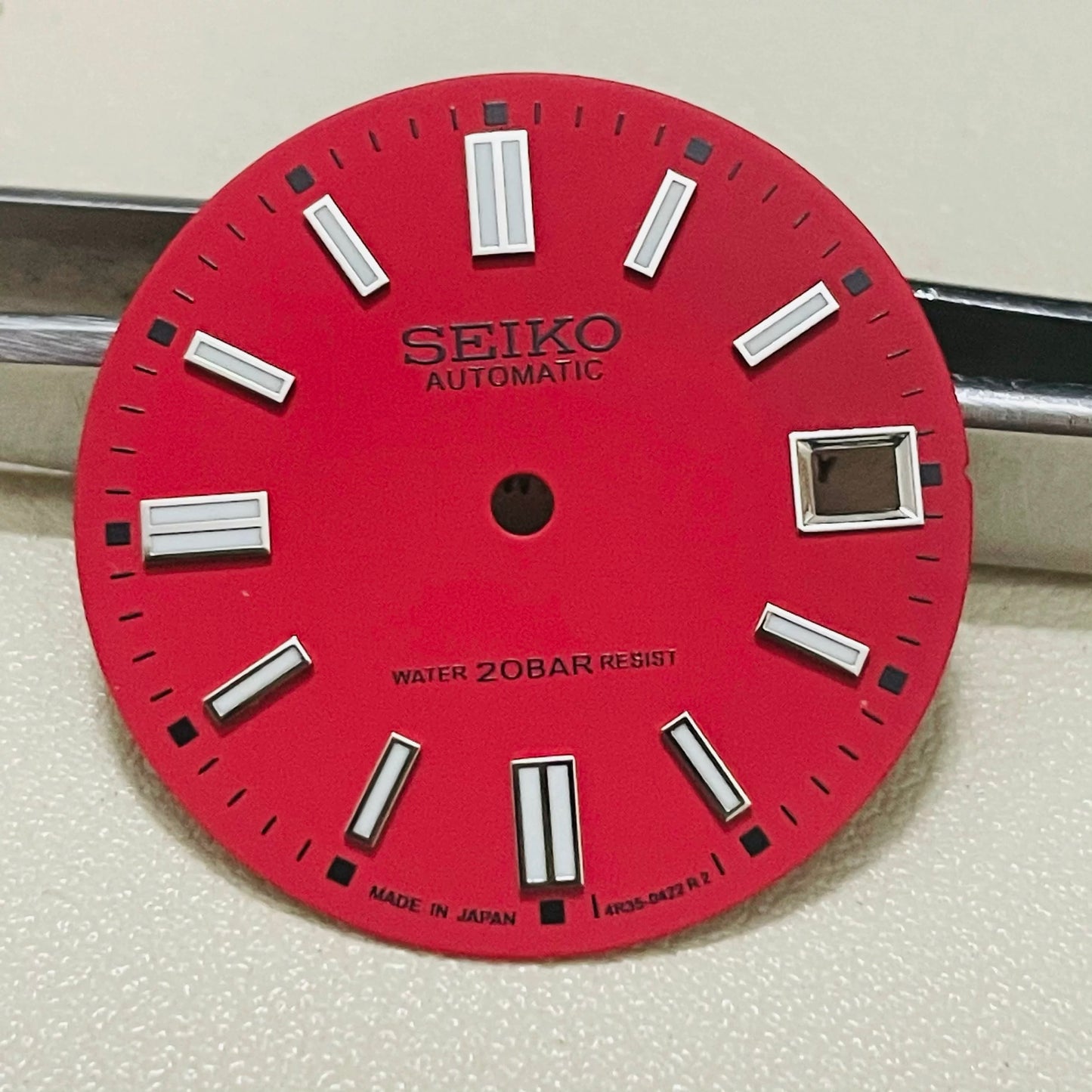 Custom SeikoDial Double vertical nails