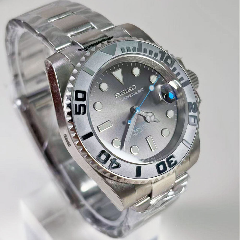 SeikoMod Yacht Master Grey
