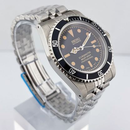 SeikoMod Submariner Vintage Black