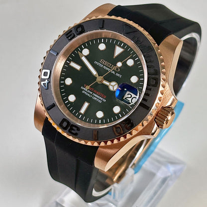 SeikoMod Yacht Master Rose Gold