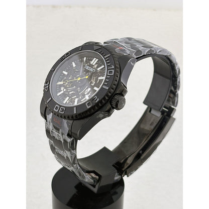 SeikoMod Submariner Black II（Hollow out design）