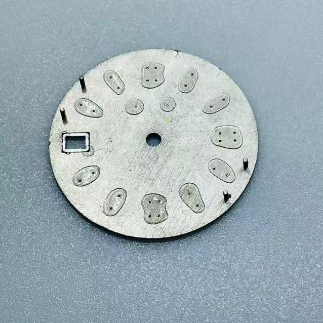 Custom SeikoDial Double vertical nails