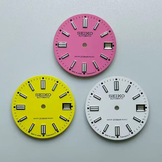 Custom SeikoDial Double vertical nails