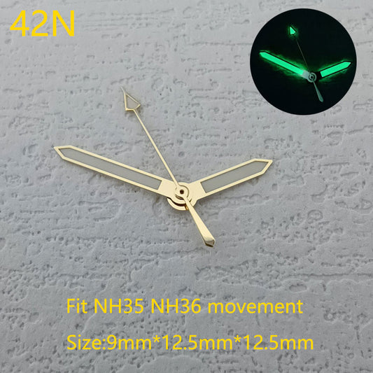 Custom watch hand rose gold