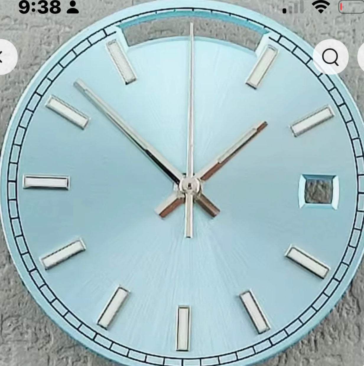 Customized dial